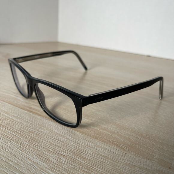 Hugo Boss HG1004 7C5 Eyeglasses Black Frames Only 54-17-145 - Picture 3 of 8